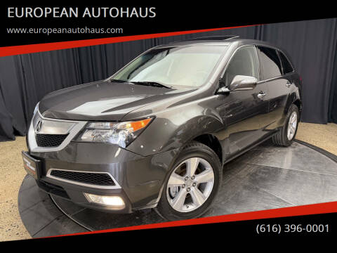 2010 Acura MDX for sale at EUROPEAN AUTOHAUS in Holland MI