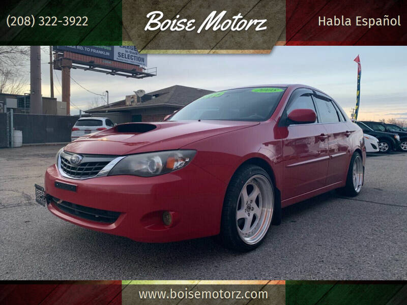 2008 Subaru Impreza for sale at Boise Motorz in Boise ID