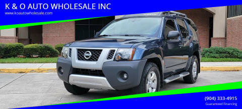 2010 Nissan Xterra for sale at K & O AUTO WHOLESALE INC in Jacksonville FL