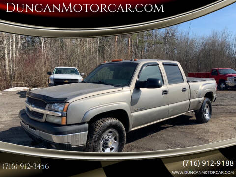 2003 Chevrolet Silverado 1500HD for sale at DuncanMotorcar.com in Buffalo NY