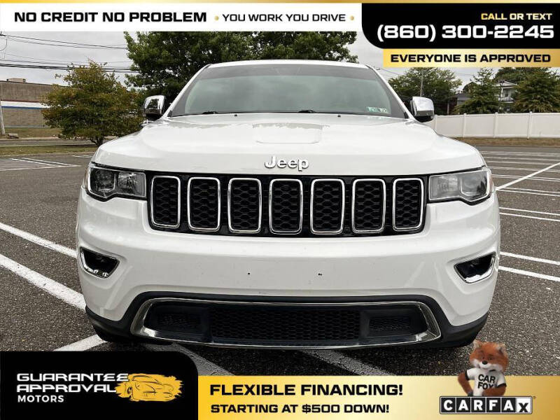 2017 Jeep Grand Cherokee for sale at Guarantee Approval Motors in Bridgeport CT