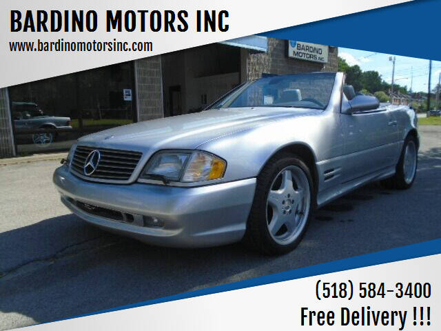 2001 Mercedes-Benz SL-Class for sale at BARDINO MOTORS INC in Saratoga Springs NY
