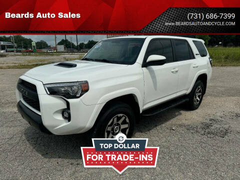 2019 Toyota 4Runner for sale at Beards Auto Sales in Milan TN