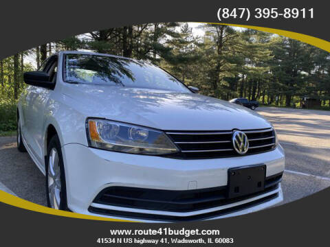 2015 Volkswagen Jetta for sale at Route 41 Budget Auto in Wadsworth IL