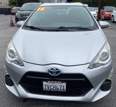 2016 Toyota Prius c for sale at Eden Motor Group in Los Angeles CA