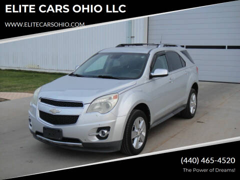 2012 Chevrolet Equinox for sale at ELITE CARS OHIO LLC in Solon OH