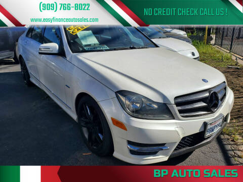 2012 Mercedes-Benz C-Class for sale at BP AUTO SALES in Pomona CA