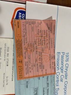 1976 Chrysler Cordoba