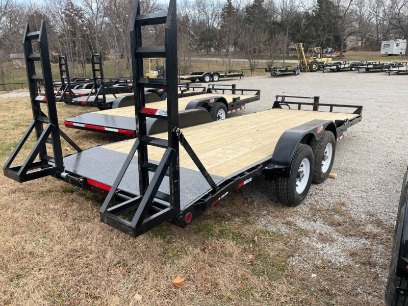 2024 GRTrailers 82"x20' 14k Skid/Car Hauler for sale at Bailey Auto in Pomona KS