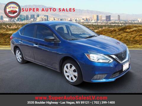 2016 Nissan Sentra for sale at Super Auto Sales in Las Vegas NV