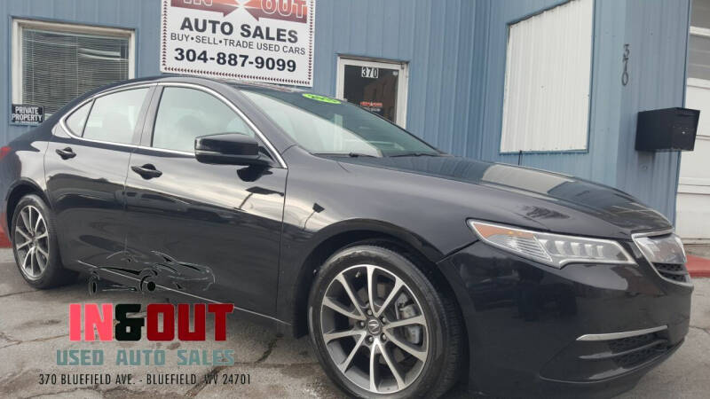 2015 Acura TLX for sale at In & Out Used Auto Sales in Bluefield WV