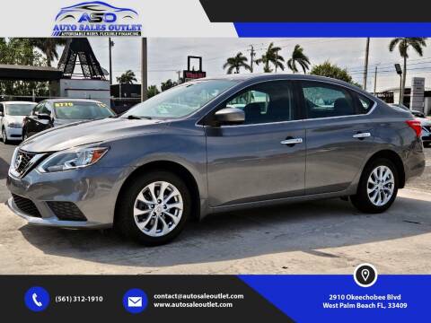 2017 Nissan Sentra for sale at Auto Sales Outlet in West Palm Beach FL