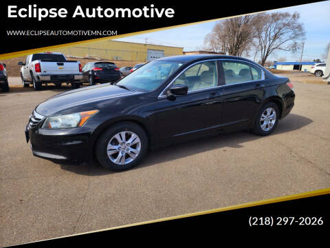 2011 Honda Accord for sale at Eclipse Automotive in Brainerd MN