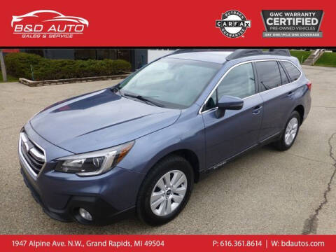 2018 Subaru Outback for sale at B&D Auto Sales Inc in Grand Rapids MI