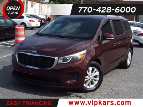 2016 Kia Sedona for sale at VIP Kars in Marietta GA