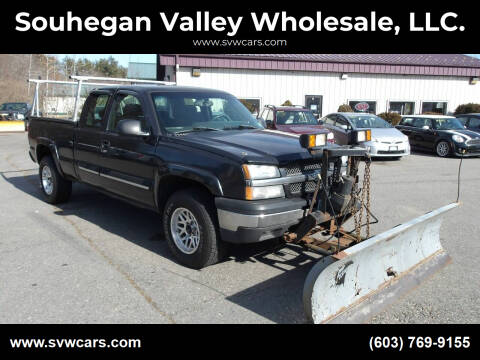 2003 Chevrolet Silverado 1500 for sale at Souhegan Valley Wholesale, LLC. in Milford NH