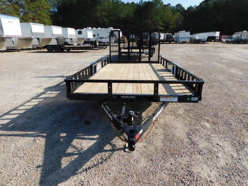 2026 PJ Trailers 83"x14" with Rear Gate and Sid
