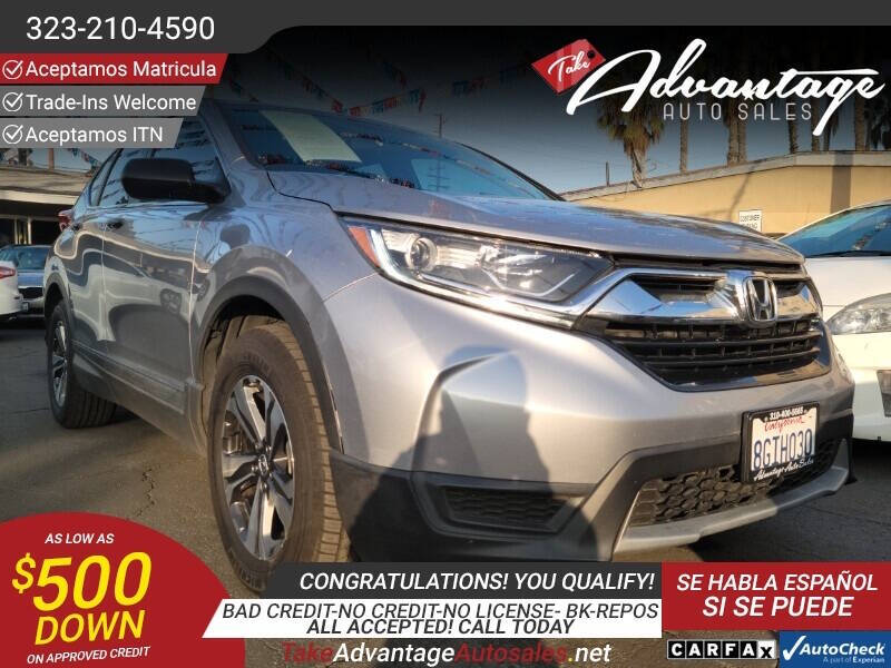 2018 Honda CR-V for sale at ADVANTAGE AUTO SALES INC in Bell CA