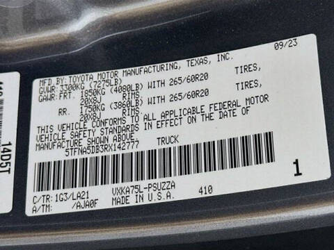 2024 Toyota Tundra Platinum