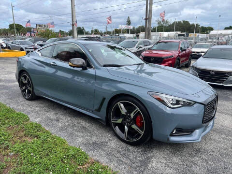2021 Infiniti Q60 Red Sport 400