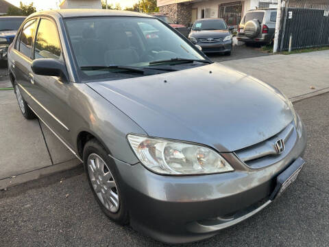 2004 Honda Civic for sale at LUCKY MTRS in Pomona CA