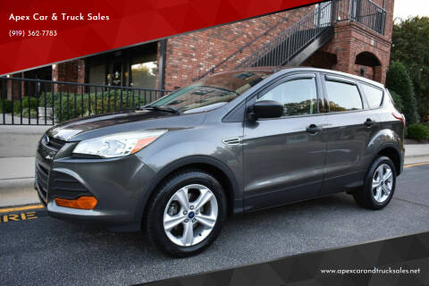 2015 Ford Escape for sale at Apex Car & Truck Sales in Apex NC