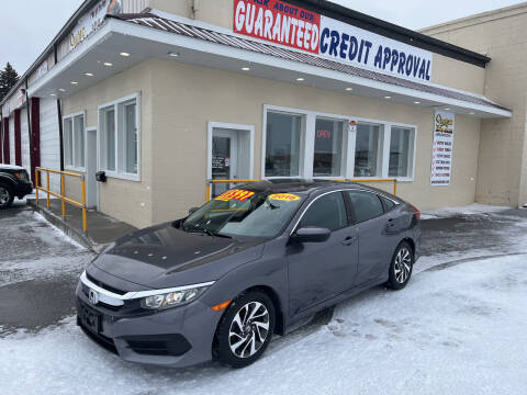 2016 Honda Civic for sale at Suarez Auto Sales in Port Huron MI