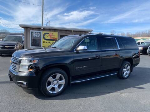 2015 Chevrolet Suburban for sale at CarTime in Rogers AR