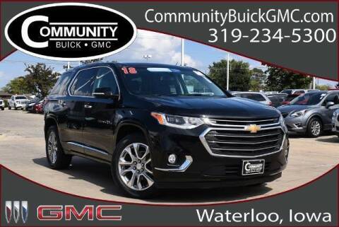 2018 Chevrolet Traverse for sale at Community Buick GMC in Waterloo IA