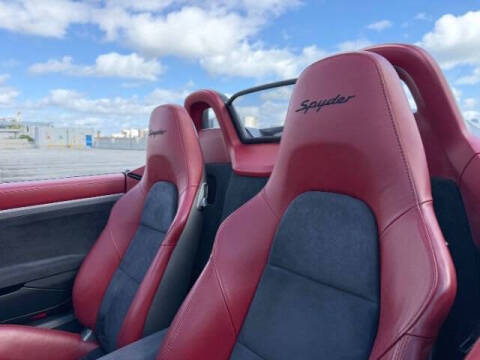 2016 Porsche Boxster Spyder