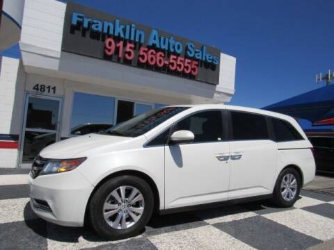 2014 Honda Odyssey for sale at Franklin Auto Sales in El Paso TX