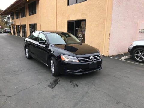 2013 Volkswagen Passat for sale at Anoosh Auto in Mission Viejo CA