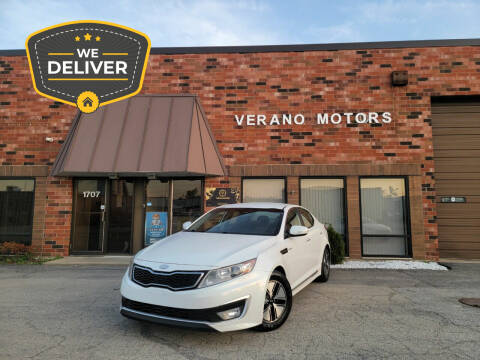 2013 Kia Optima Hybrid for sale at Verano Motors in Addison IL