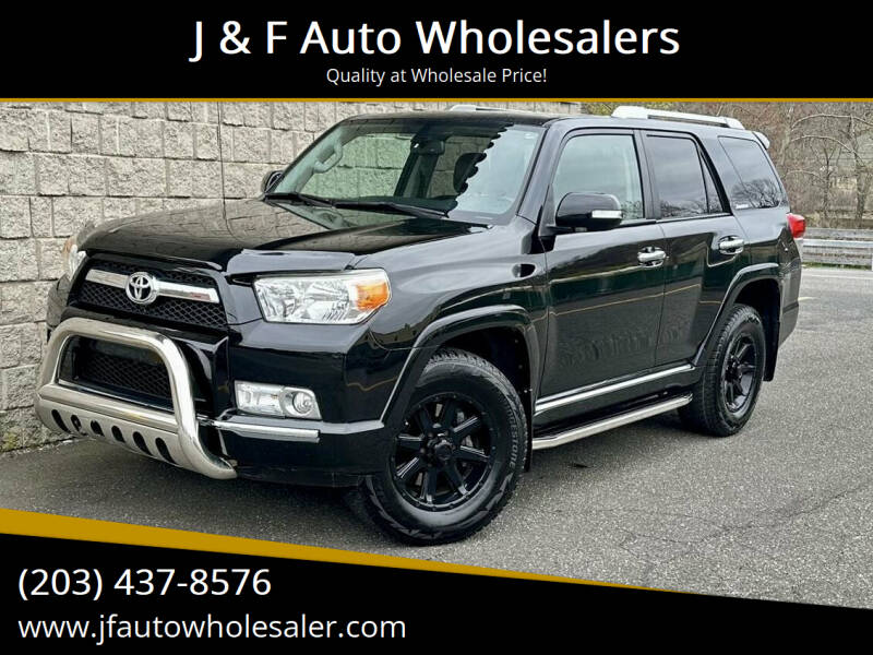 2010 Toyota 4Runner for sale at J & F Auto Wholesalers in Waterbury CT