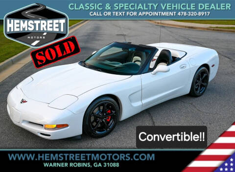 2002 Chevrolet Corvette for sale at Hemstreet Motors in Warner Robins GA