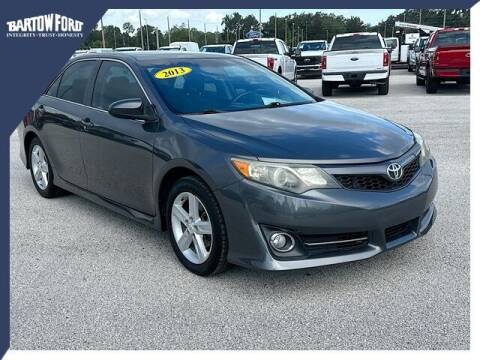 2013 Toyota Camry for sale at BARTOW FORD CO. in Bartow FL