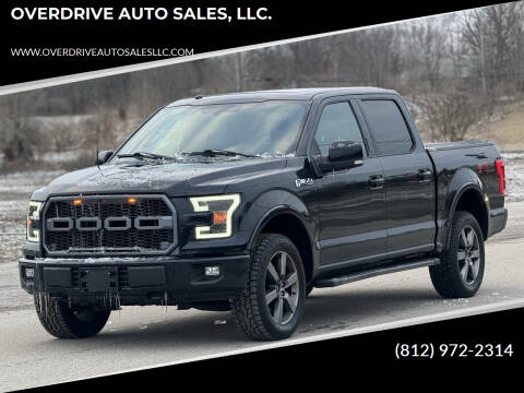 2017 Ford F-150 for sale at OVERDRIVE AUTO SALES, LLC. in Clarksville IN