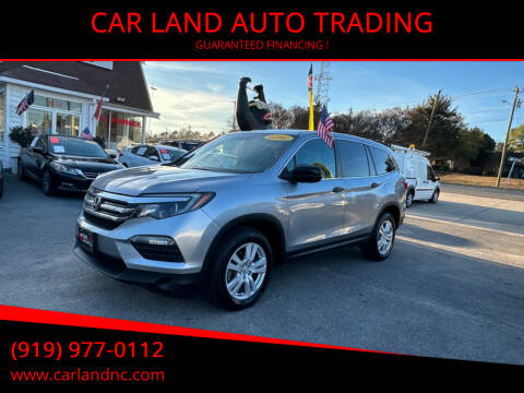 2018 Honda Pilot for sale at CAR LAND  AUTO TRADING in Raleigh NC