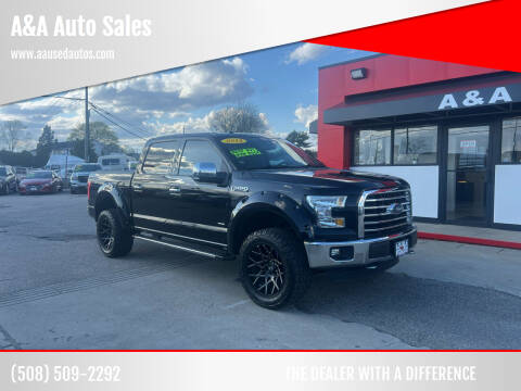2016 Ford F-150 for sale at A&A Auto Sales in Fairhaven MA