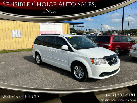 2014 Dodge Grand Caravan for sale at Sensible Choice Auto Sales, Inc. in Longwood FL