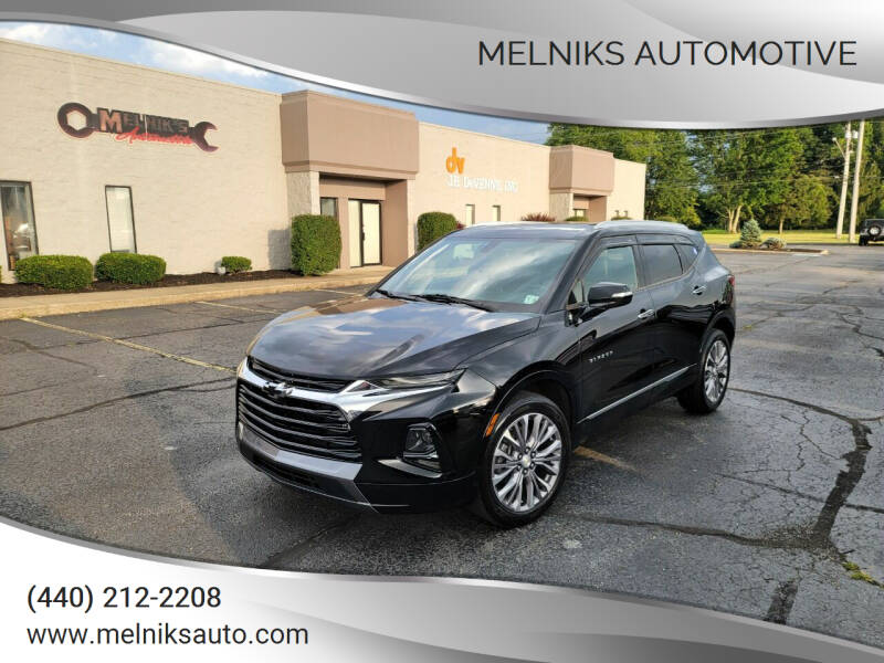 2019 Chevrolet Blazer for sale at Melniks Automotive in Berea OH