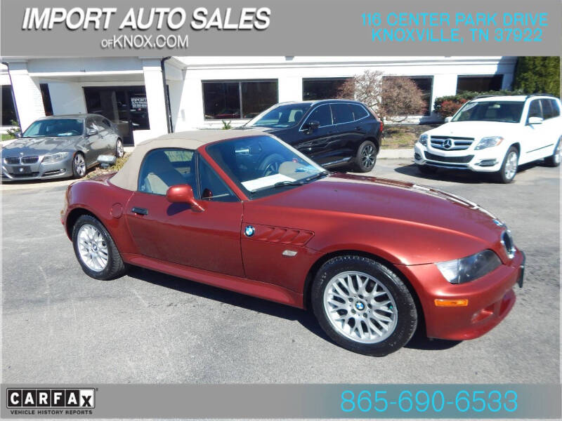 2001 BMW Z3 2.5i
