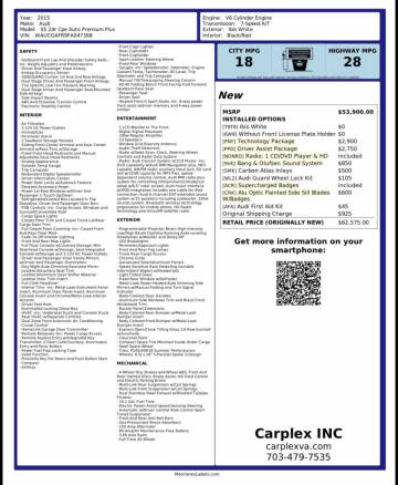 2015 Audi S5 3.0T quattro Premium Plus