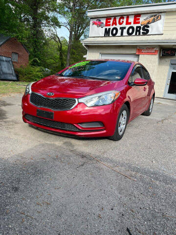 2016 Kia Forte for sale at Eagle Motors in Chesterfield VA