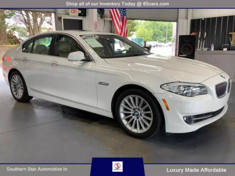2013 BMW 5 Series for sale at Southern Star Automotive, Inc. in Duluth GA