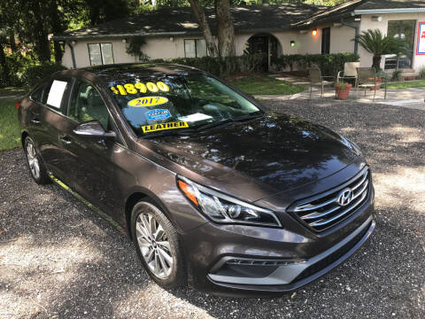 2017 Hyundai Sonata for sale at ALLSTAR MOTORS INC in Middleburg FL