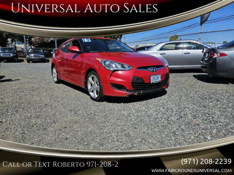 2013 Hyundai Veloster for sale at Universal Auto Sales in Salem OR