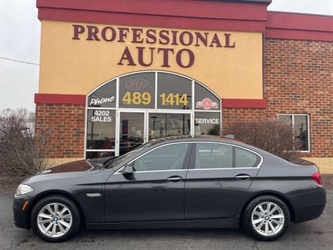 2015 BMW 5 Series for sale at Professional Auto Sales & Service in Fort Wayne IN
