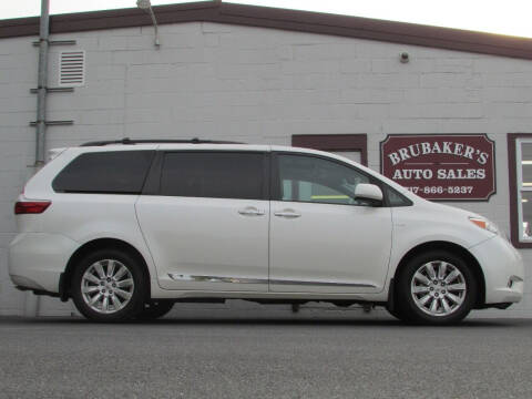 2017 Toyota Sienna for sale at Brubakers Auto Sales in Myerstown PA