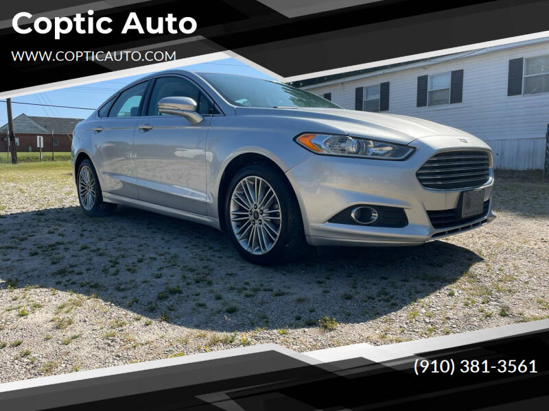 2016 Ford Fusion for sale at Coptic Auto in Wilson NC